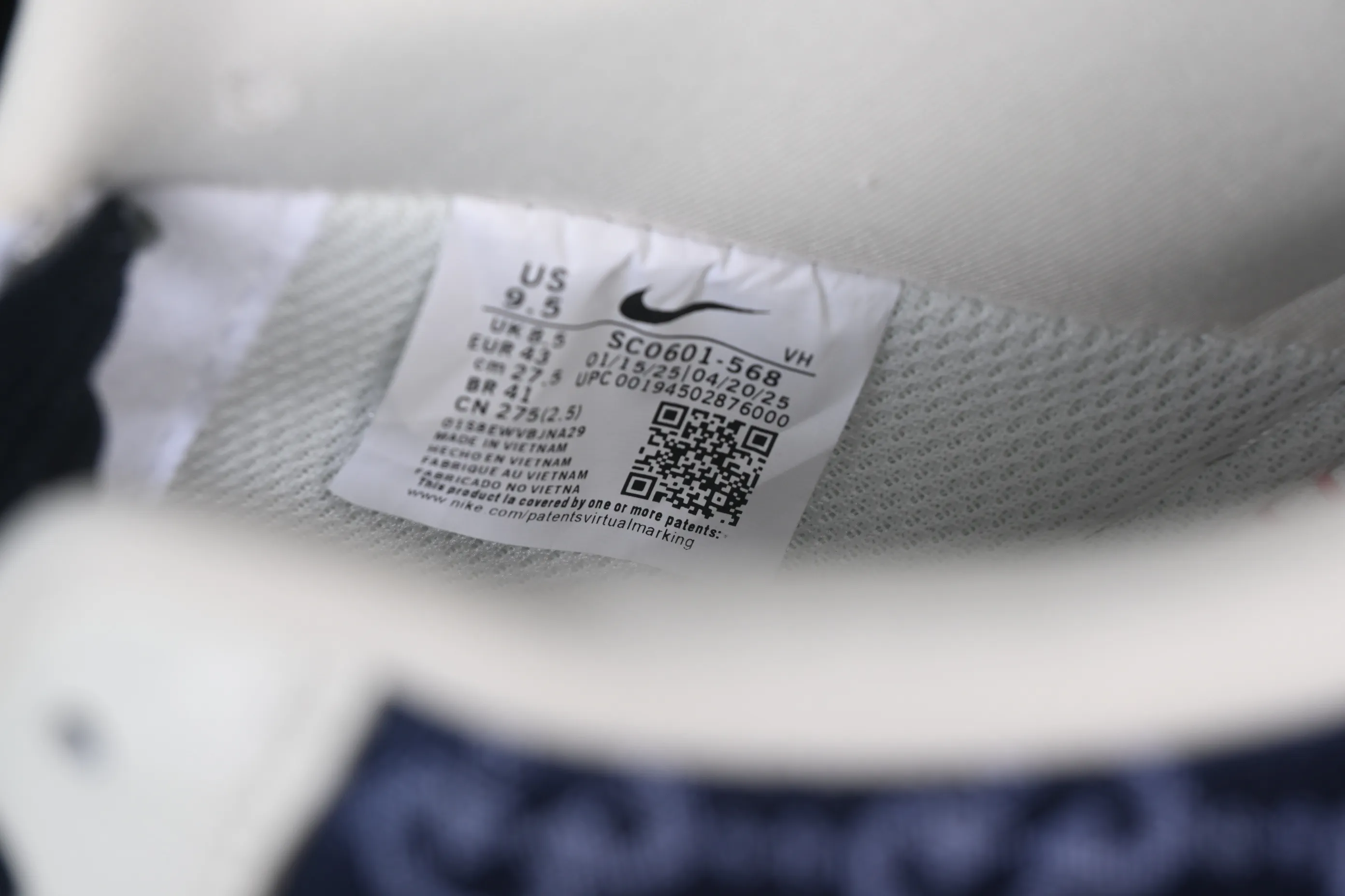 All categories Nk Air Force 1 Air Force series Nk Air Force 1 Low Air Force low-top Nike Air Force 1'07 Low Gucci joint navy blue denim Air Force 1 low-top casual sneakers SC0601-568